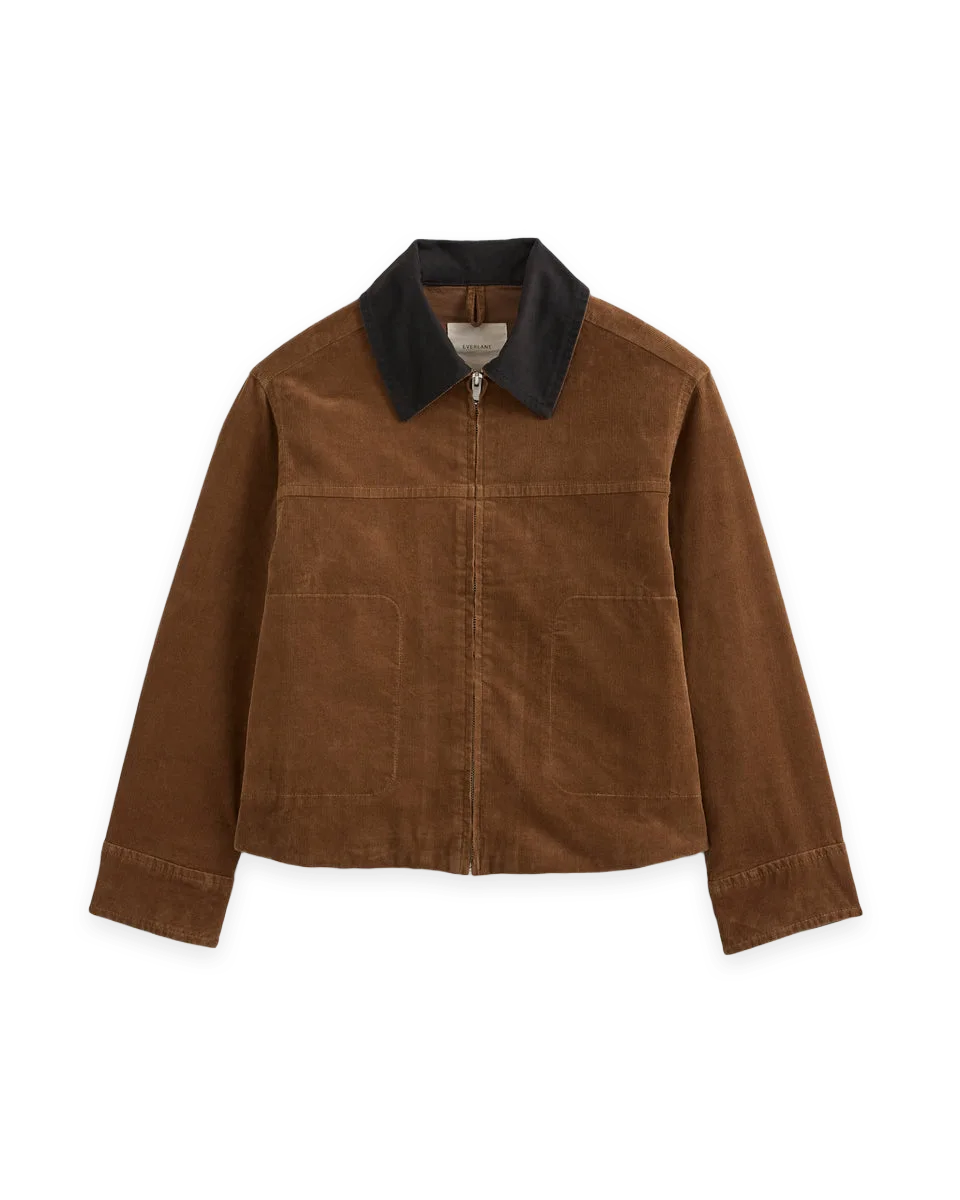 Everlane Stretch Corduroy Zip Jacket