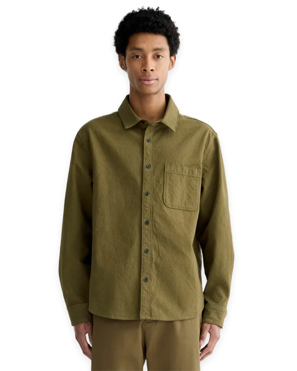 Everlane The Canvas Organic Cotton Overshirt