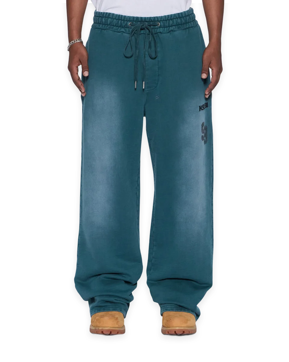 Ksubi RUGGED TUNNEL TRAK PANT OPAL GREEN