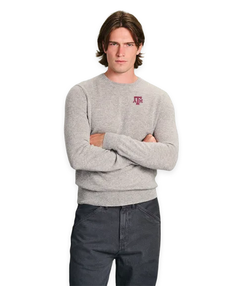 Naadam Men's Texas A&M University Cashmere Sweater