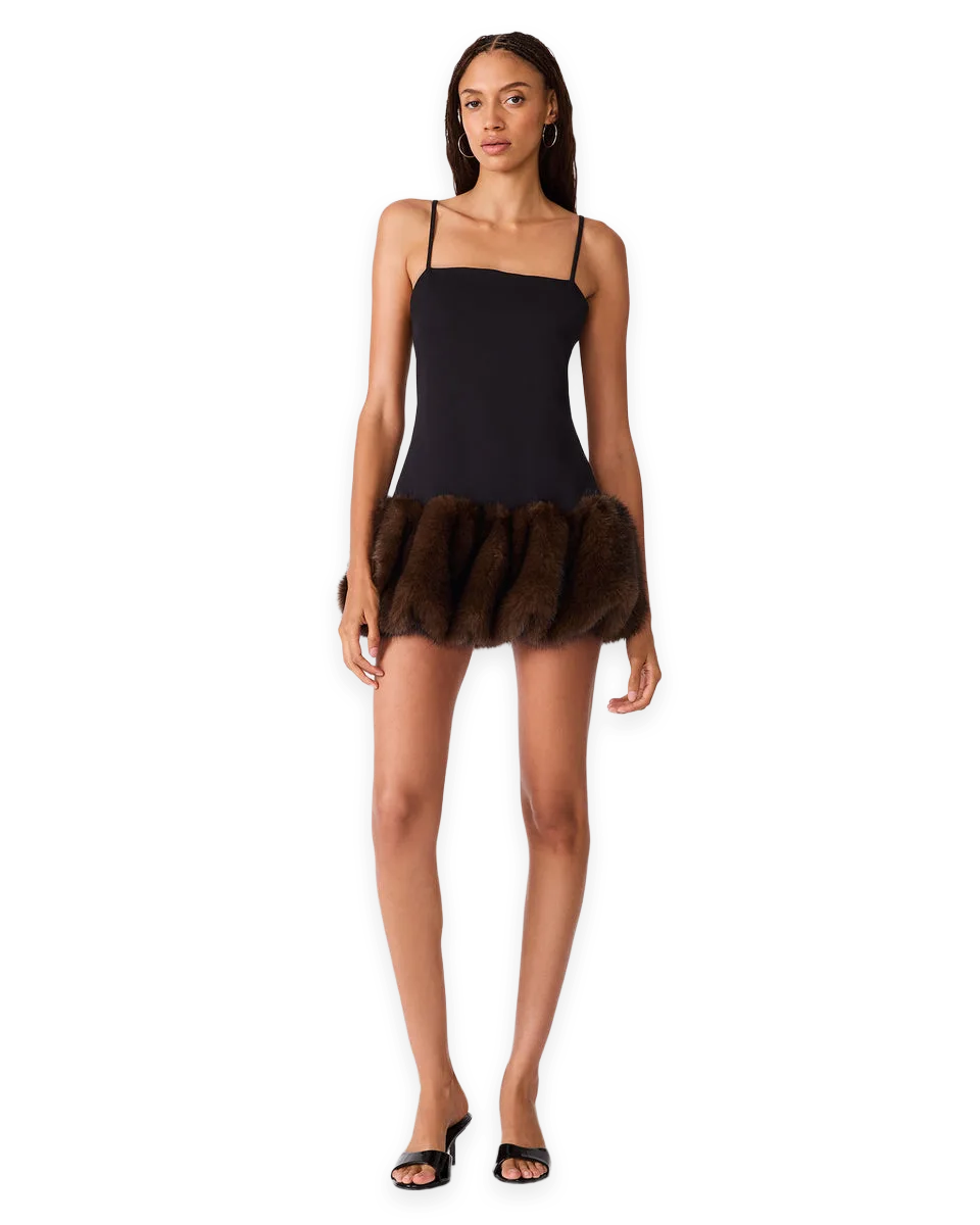 Steve Madden SHERLIE DRESS BLACK