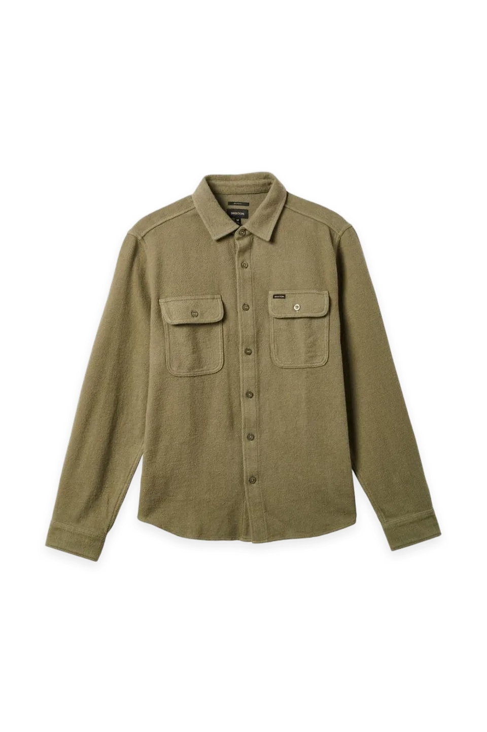 Brixton Bowery Textured Loop Twill L/S Overshirt