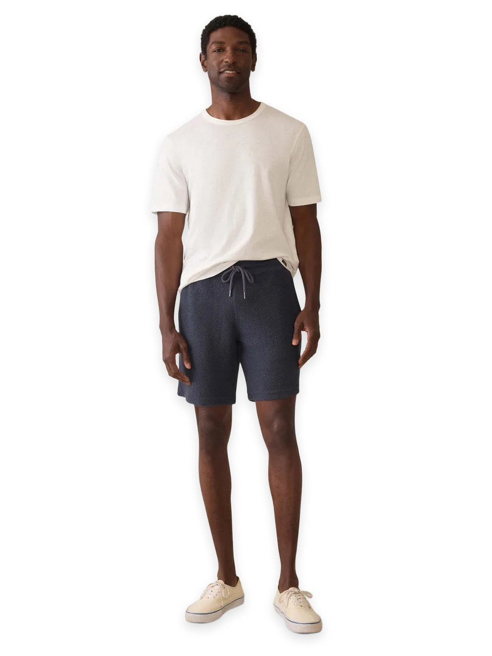 Faherty Whitewater Sweatshort · Dusk