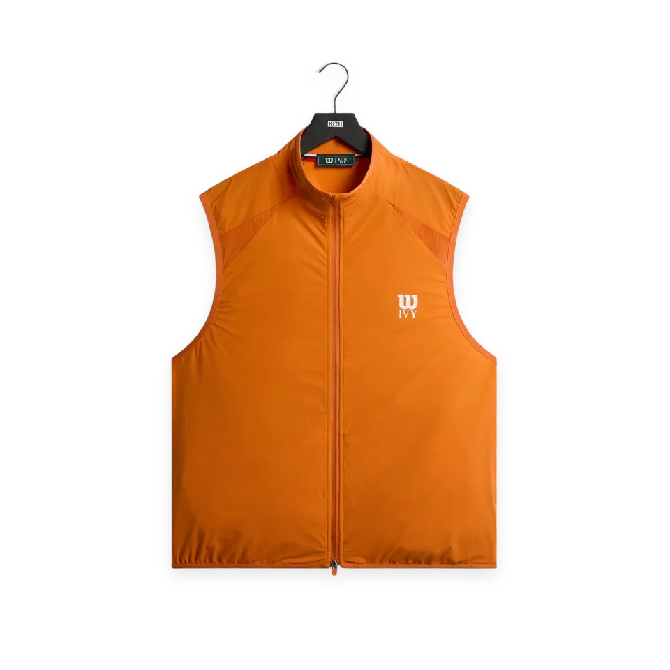 Kith Kith Ivy for Wilson Classic Warm-Up Vest · Clementine
