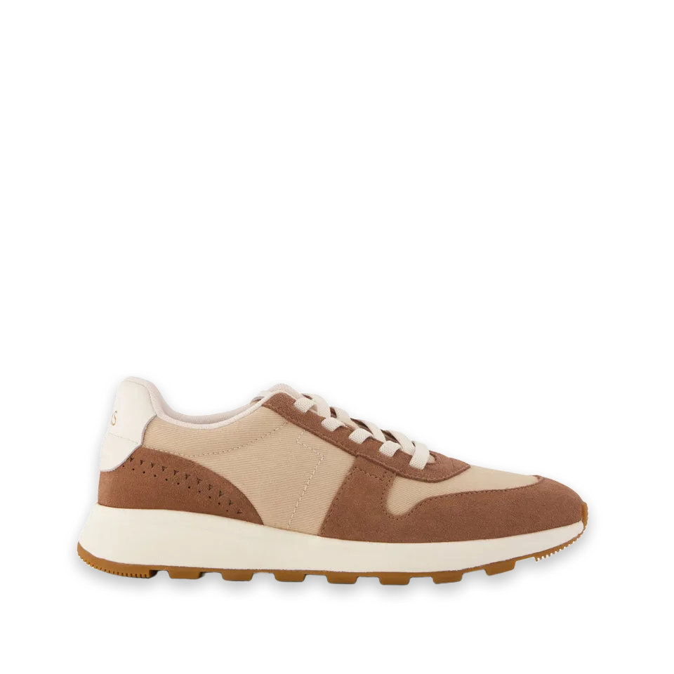 TOMS Womens TRVL LITE Retro Runner Sneaker Water Repellent Brown Sugar
