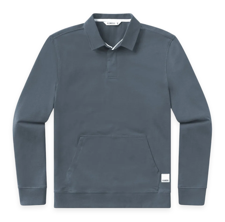 Linksoul Fenwick Long Sleeve Rugby Polo