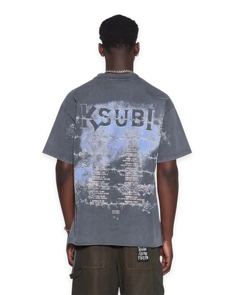 Ksubi DEATH SNAKE EKCESS SS TEE RHINO