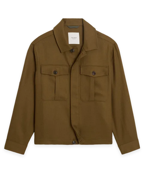 Todd Snyder Italian Wool Overshirt