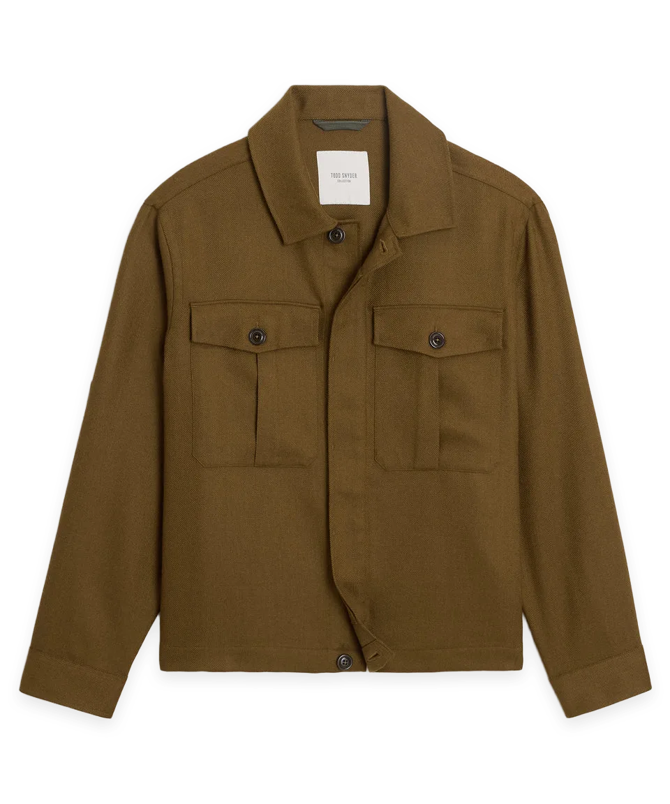 Todd Snyder Italian Wool Overshirt