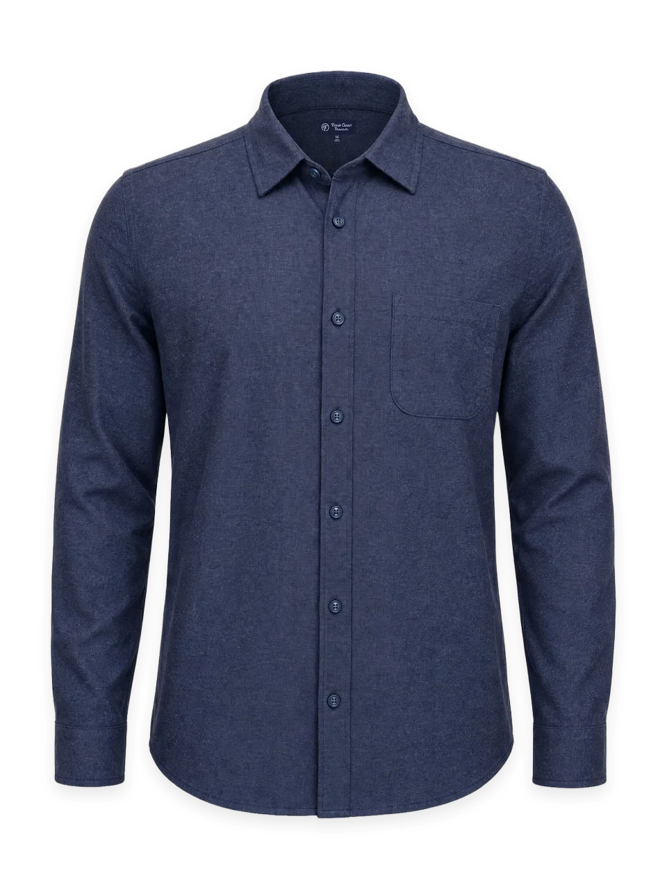 Fresh Clean Threads Navy Lightweight Flannel