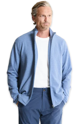 Jachs NY Soft Touch Fleece Full-Zip