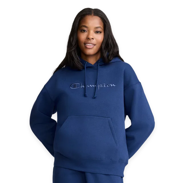 Champion Tonal Script Freshman Powerblend Hoodie