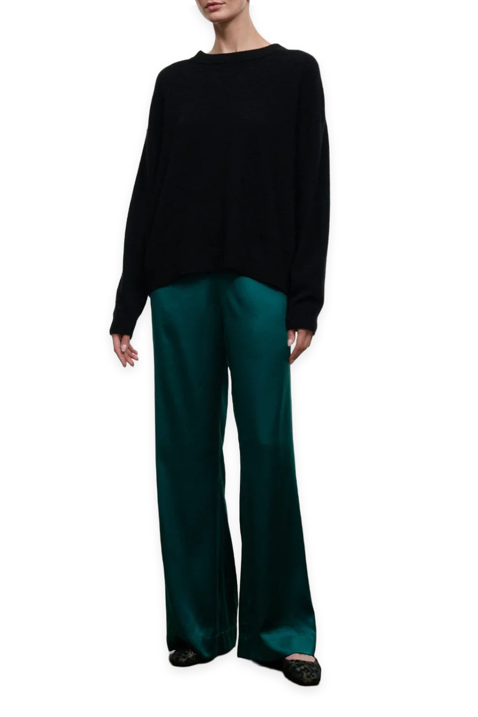 Staud Stroll Silk Pant