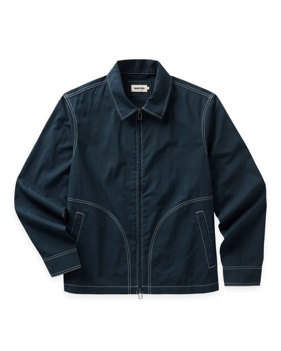 Taylor Stitch The Shore Jacket in Navy Twill
