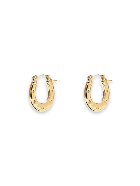 Lisa Says Gah Horseshoe Earrings