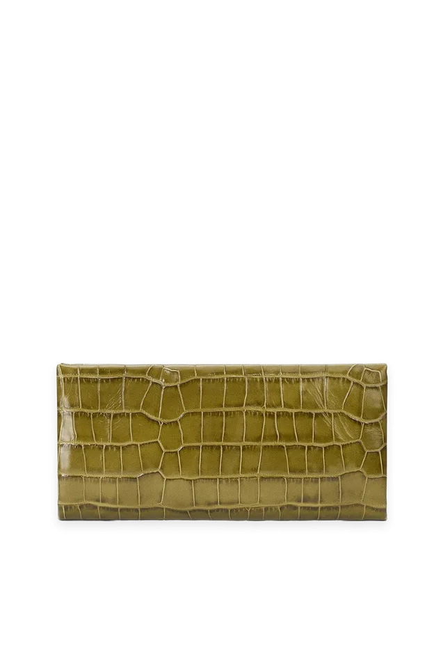 Staud Muse Clutch · Martini Croc