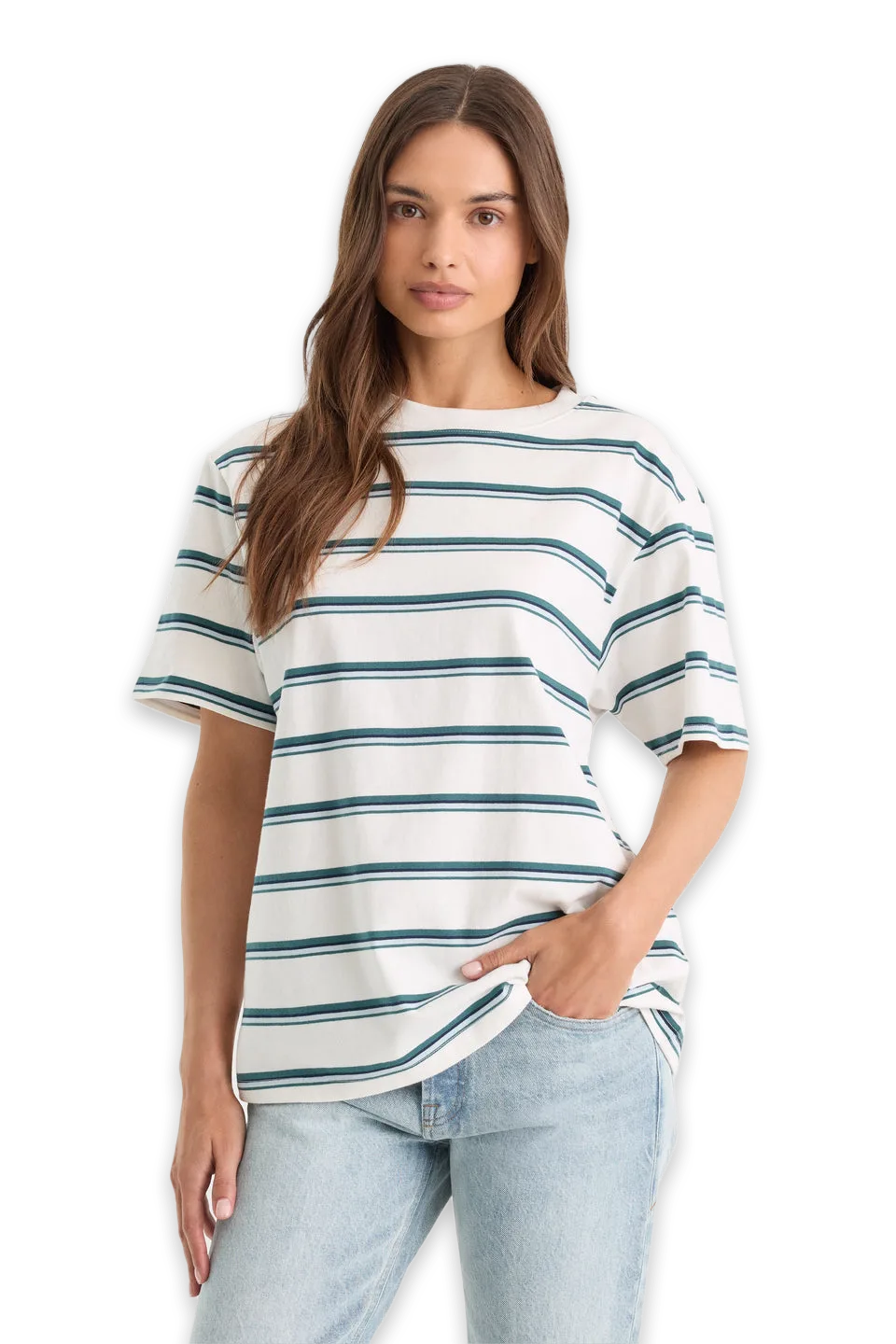Good American THE OVERSIZED TEE