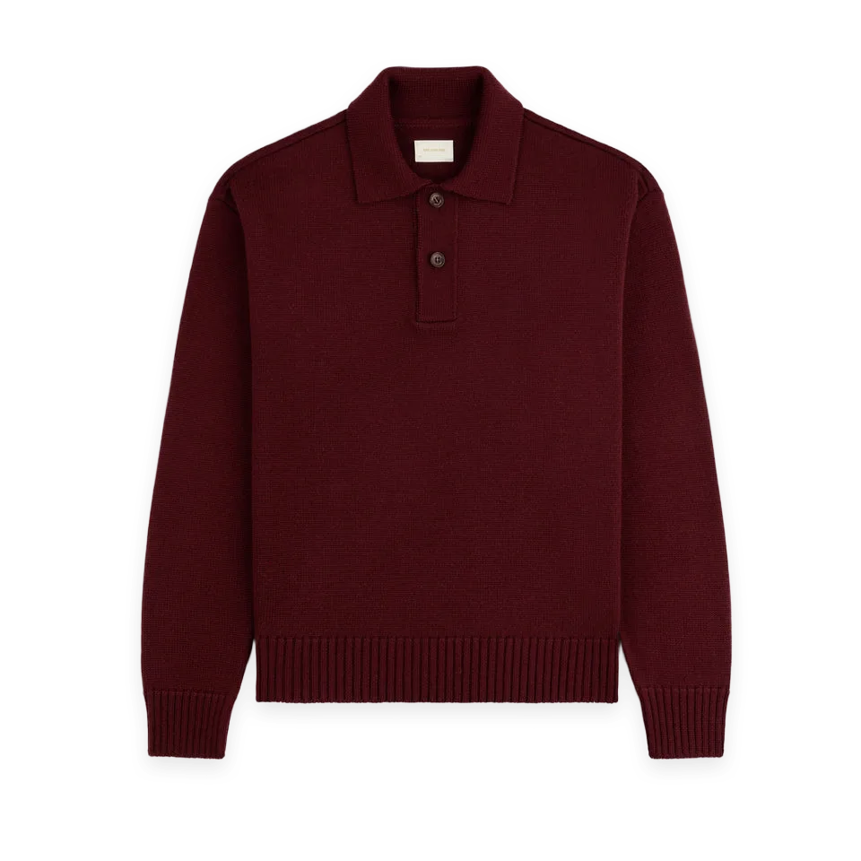Aimé Leon Dore Long-Sleeve Merino Polo