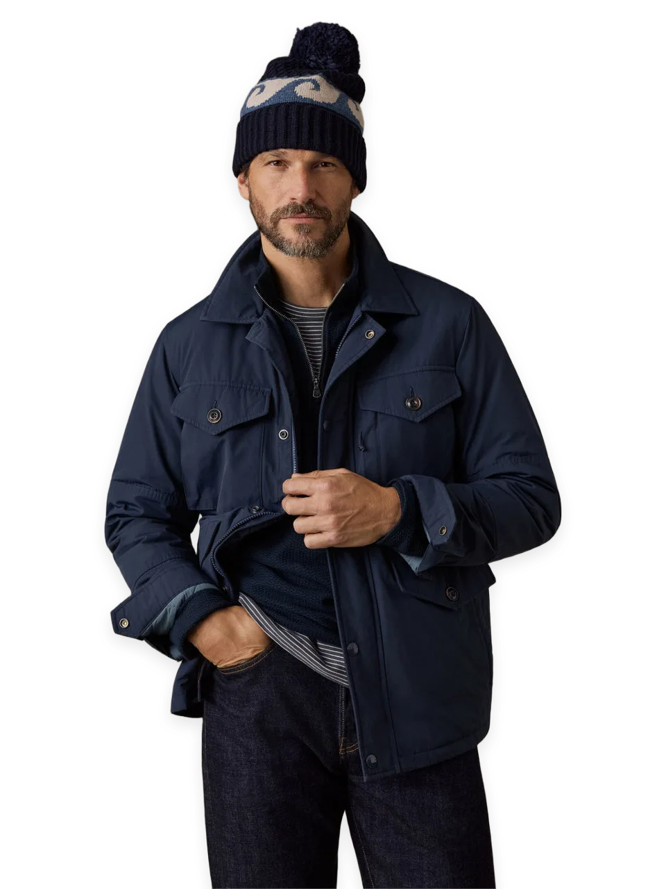 Faherty Frontier Field Jacket