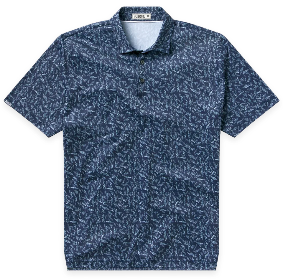 Linksoul Printed Palomar Performance Polo