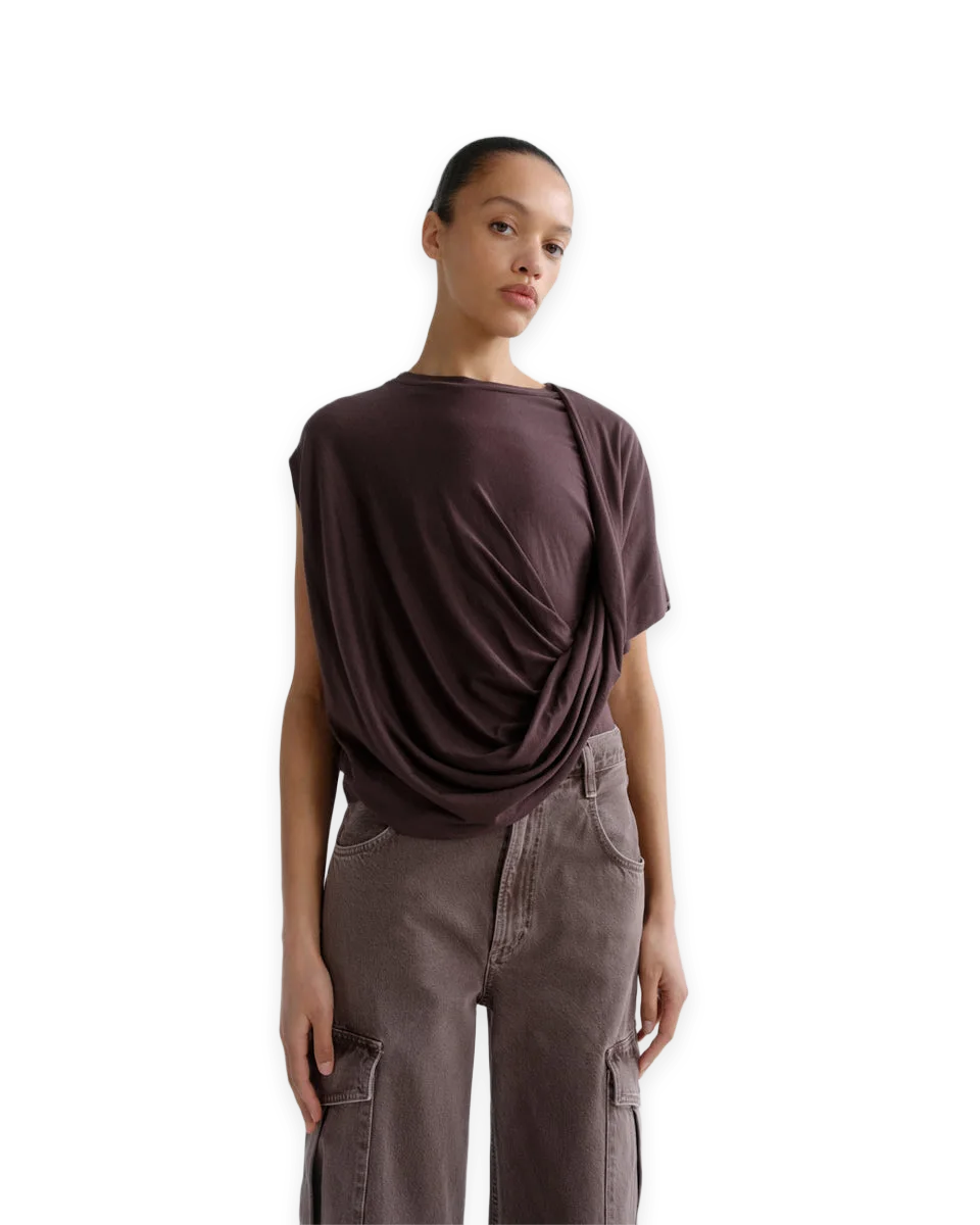 AGOLDE Milena Twist Tee