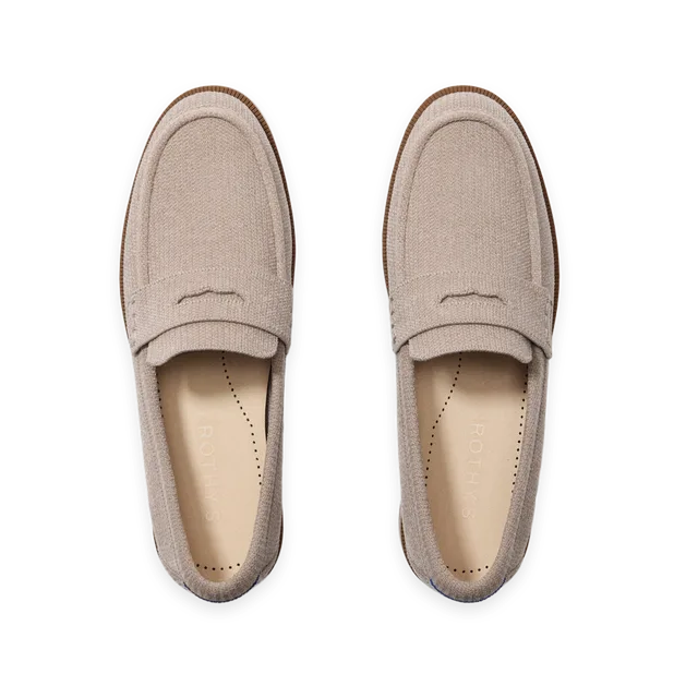 Rothy's The Penny Loafer · ReVelvet™ Dove