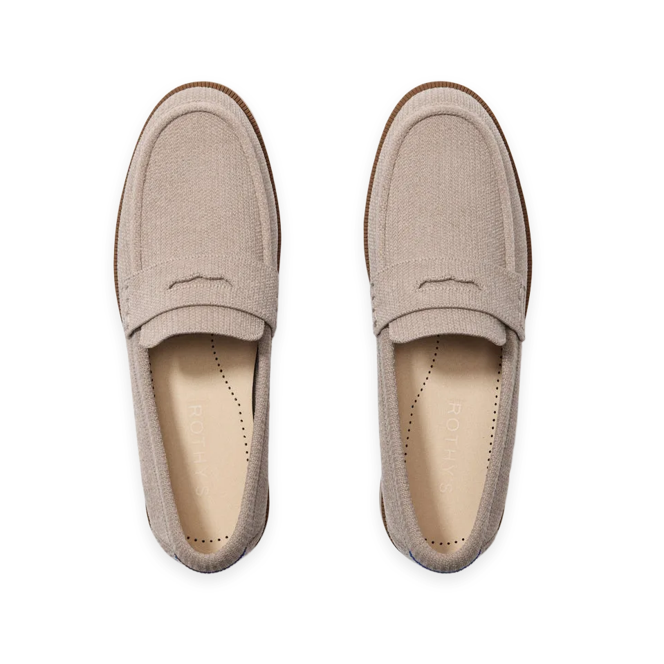 Rothy's The Penny Loafer · ReVelvet™ Dove