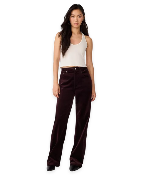 Steve Madden SYDNEE PANT DEEP FIG