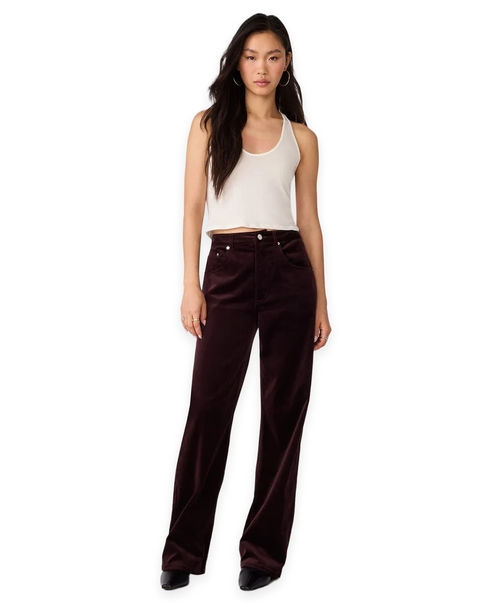 Steve Madden SYDNEE PANT DEEP FIG