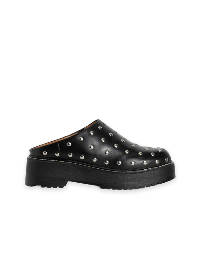 Lisa Says Gah Lena Chunky Mule · Studs