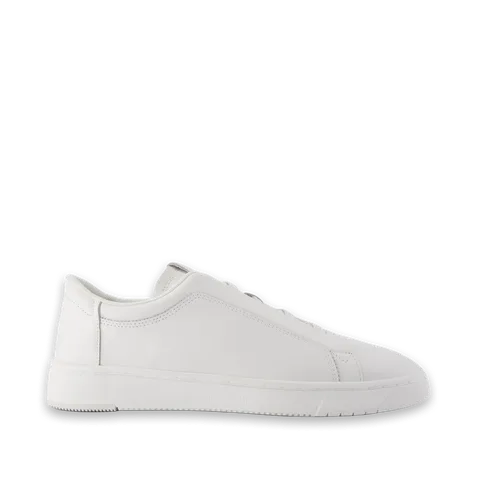 TOMS Mens TRVL Lite Miles Lace-Up Sneaker Water Resistant White Leather