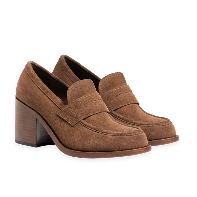 Thursday Boots High Heel Penny · Sequoia Suede