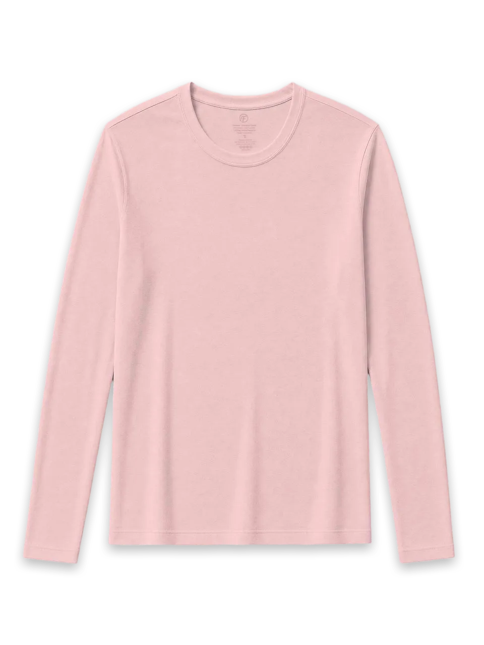 Fresh Clean Threads Women's Blush Long Sleeve Crew