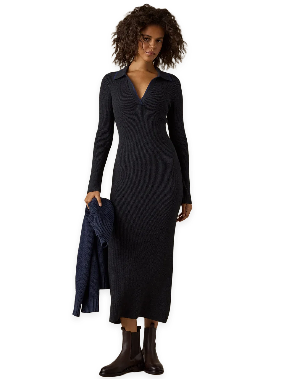 Faherty Throwback Sweater Dress