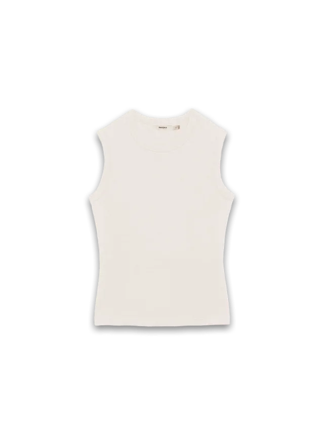Pangaia Womens T-Shirt Tank Top—Soft Void