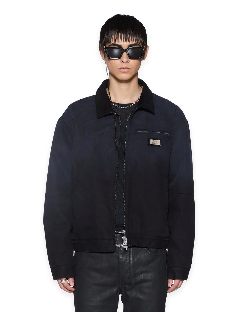 Ksubi PLATED GREENWICH JACKET BLACK
