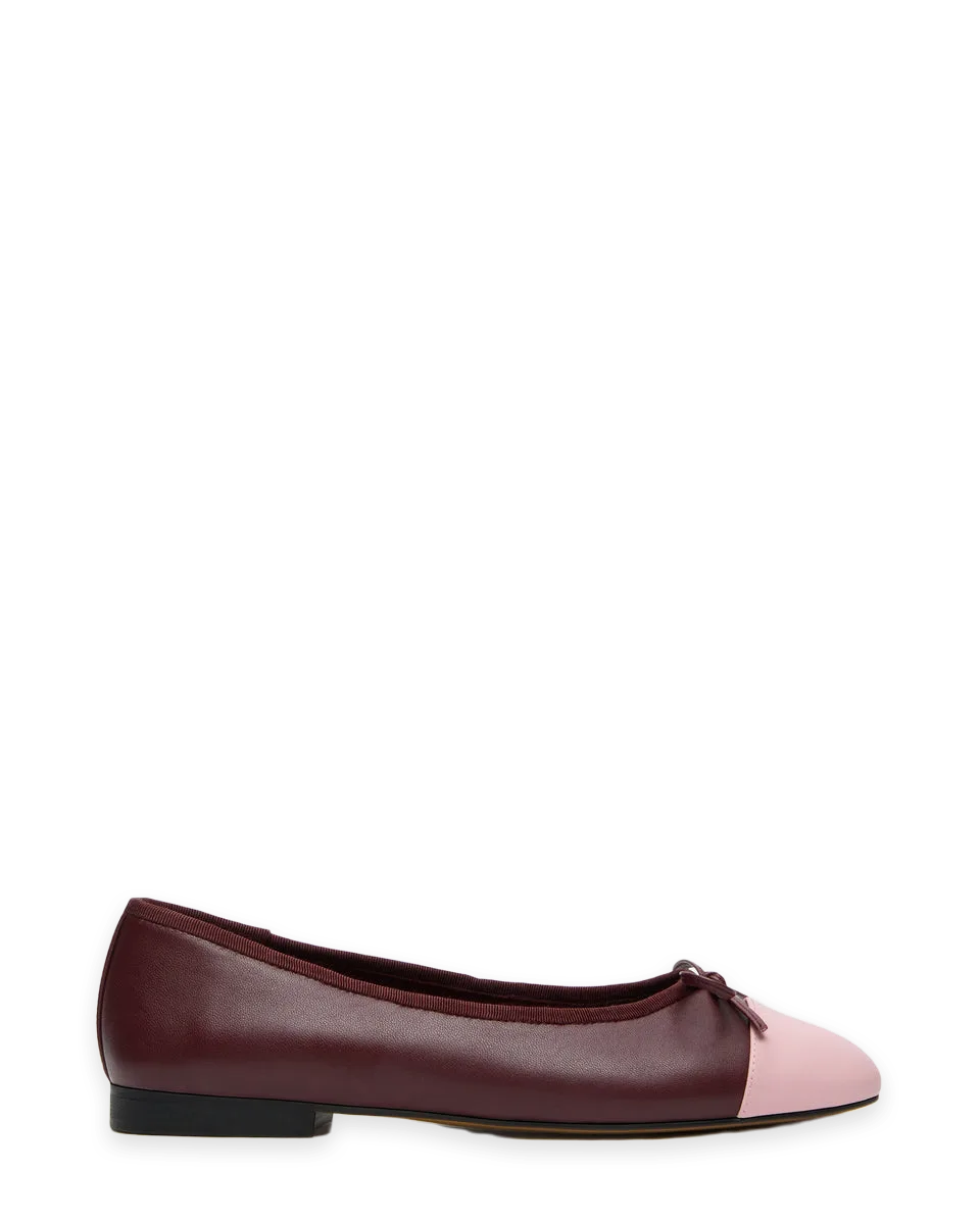 Steve Madden KIT BURGUNDY/PINK