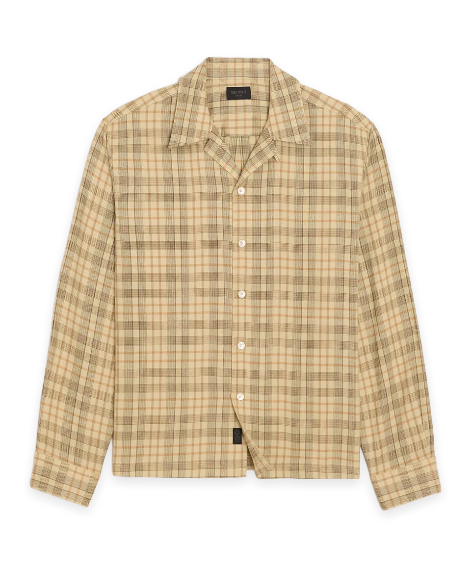Todd Snyder Brushed Camp Shirt