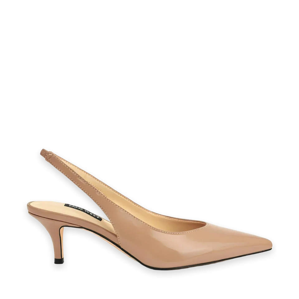 Nine West Cassy Kitten Heel Slingback Pumps
