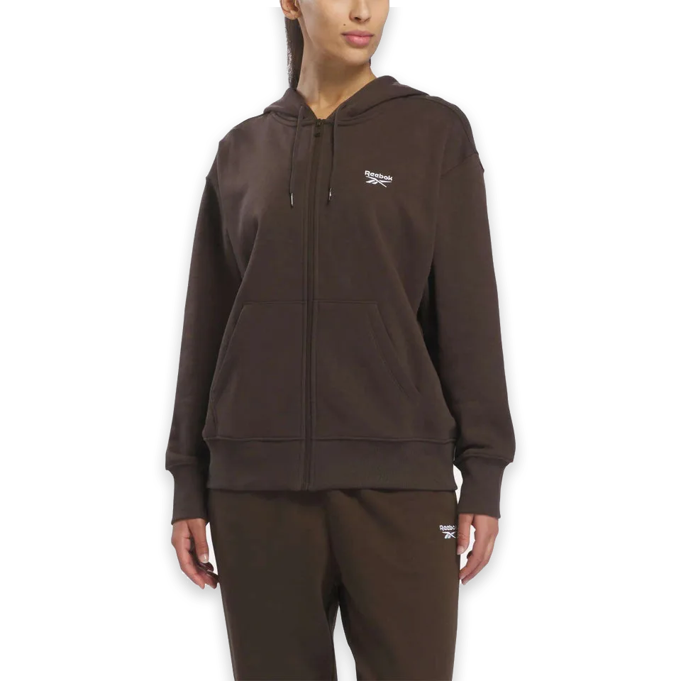 Reebok Women's Oversized Full-Zip Hoodie