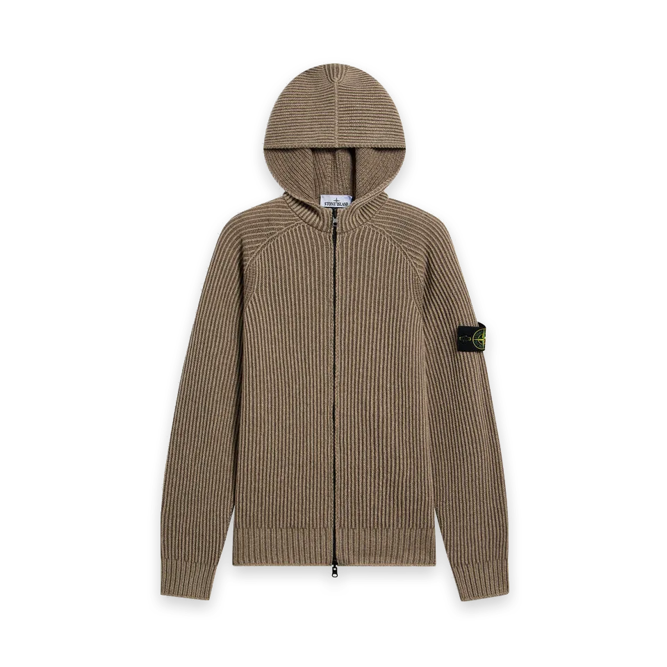 Stone Island Stone Island Two Tone Vanise Cashmere Reversible Hoodie