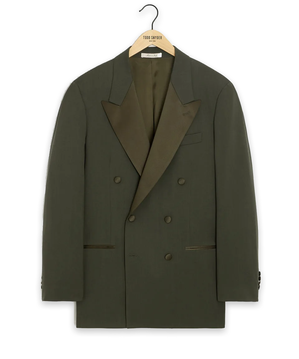 Todd Snyder Italian Gabardine Double-Breasted Tuxedo Jacket
