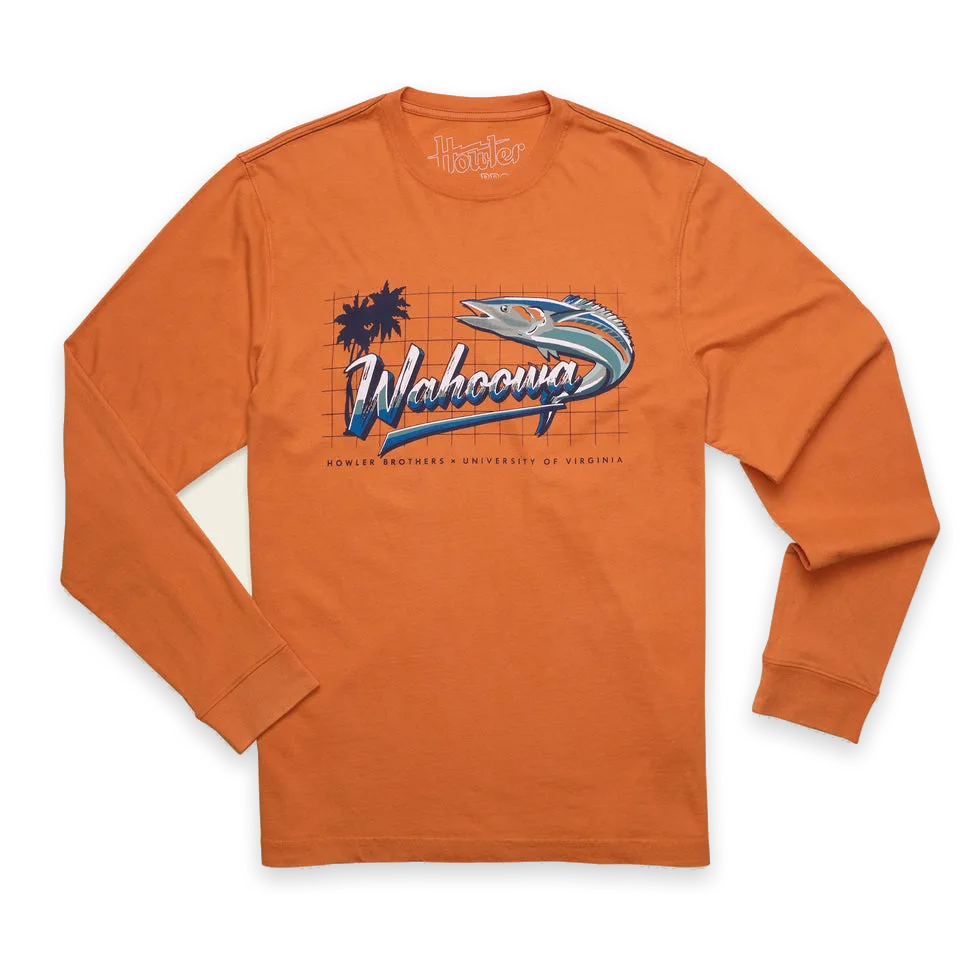 Howler Bros UVA Longsleeve Cotton T-Shirt