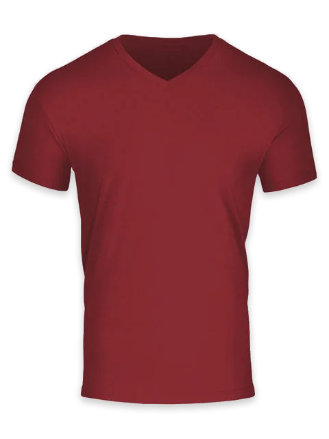 Fresh Clean Threads Chili V-Neck