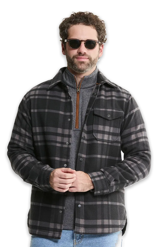 Jachs NY Doubleface Fleece Shirt Jacket