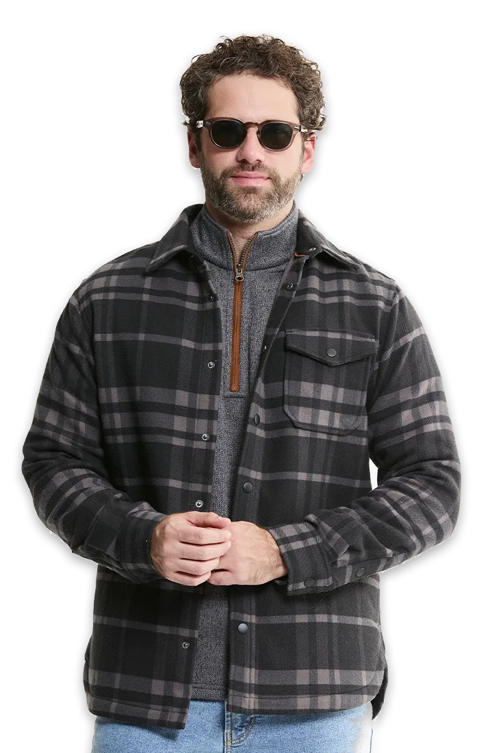 Jachs NY Doubleface Fleece Shirt Jacket