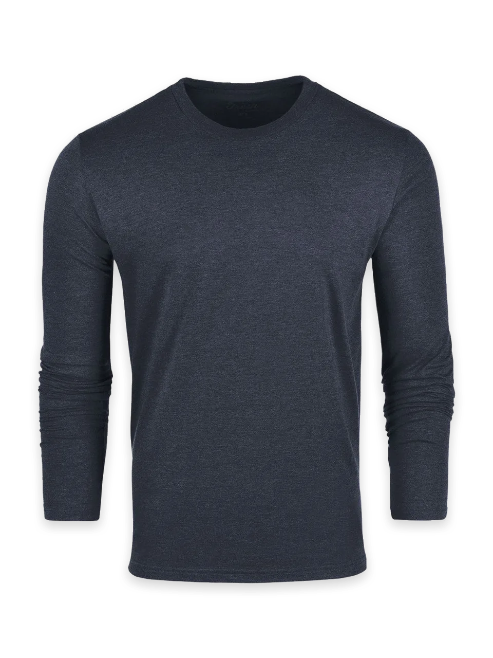 Fresh Clean Threads Navy Long Sleeve Crew Neck