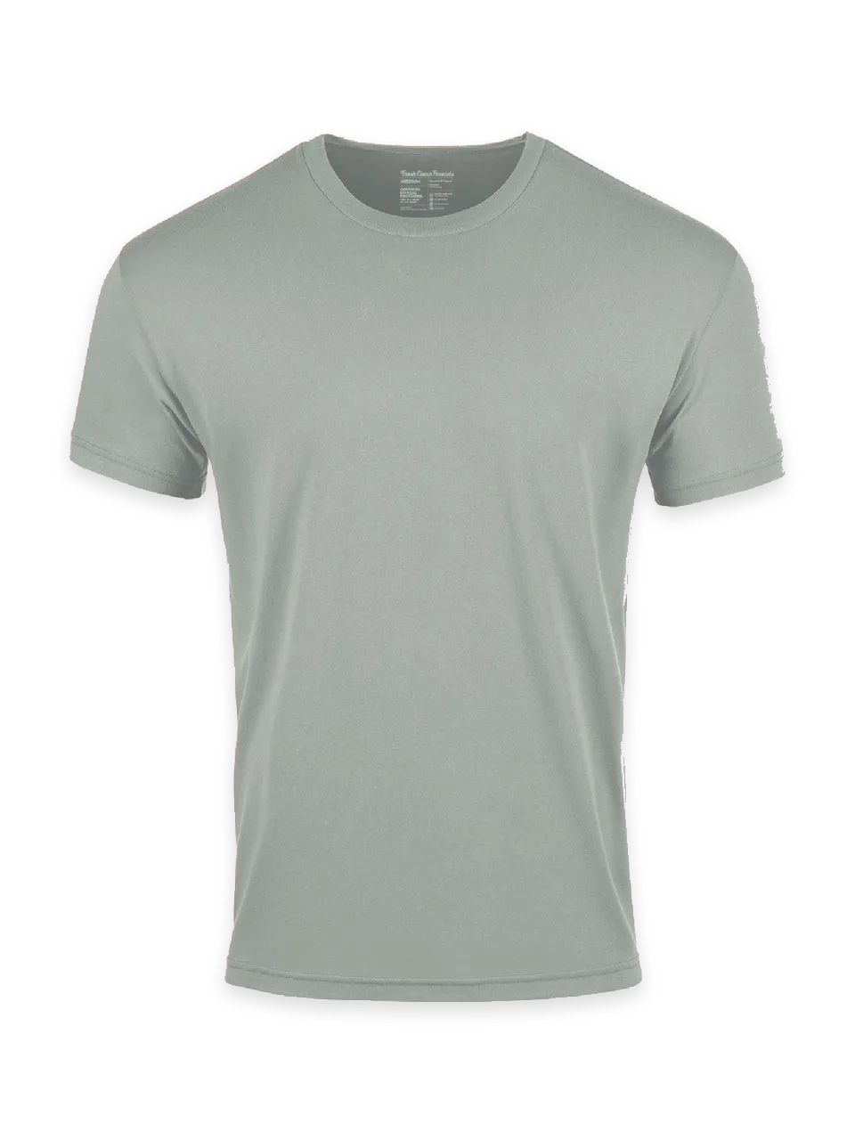 Fresh Clean Threads Vintage Green Crew Neck