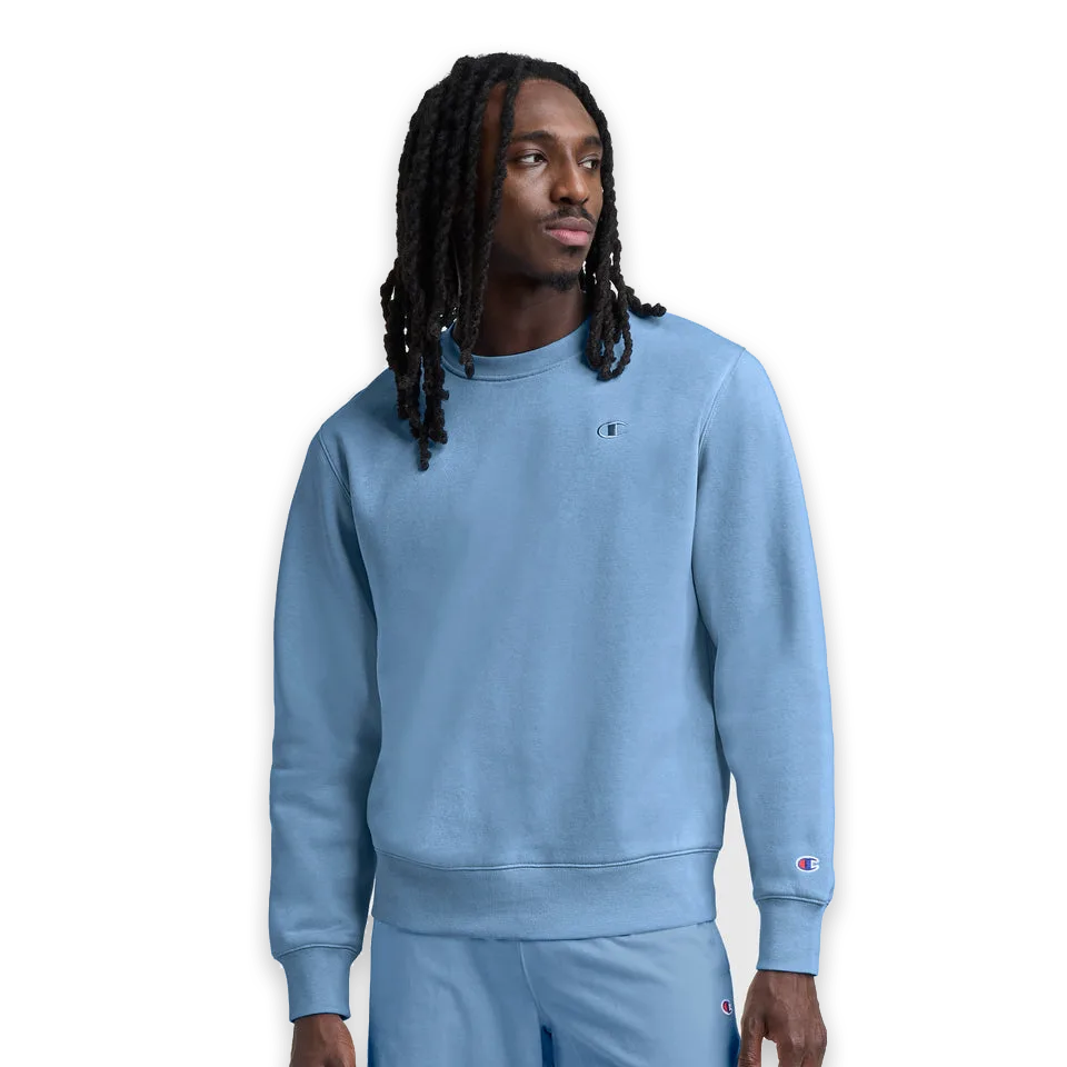 Champion Powerblend Crewneck Sweatshirt, C Logo