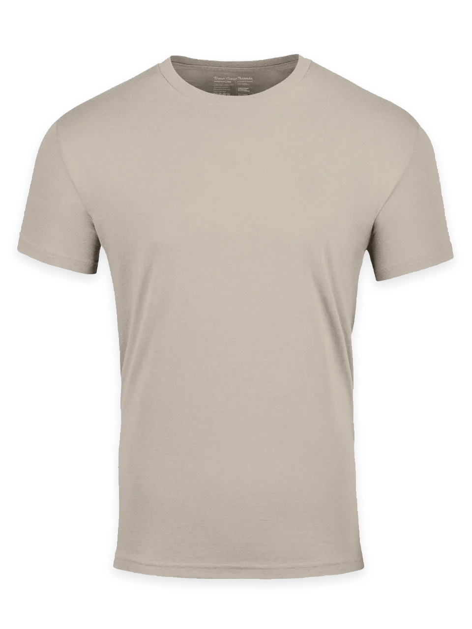 Fresh Clean Threads Sandstone Crew Neck